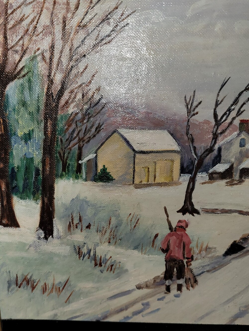 Vintage Original Oil Painting - Picture 7 of 11